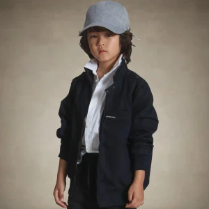 Fashion Members Only Boy's Iconic Racer Jacket Black