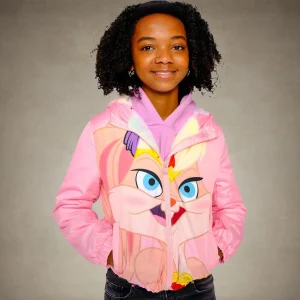 Clearance Members Only Girl's Midweight with Fur Lining Jacket - FINAL SALE Pink