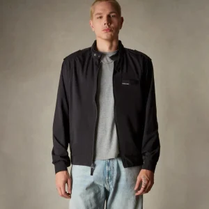 Online Members Only Men's Athletic Club Jacket Black