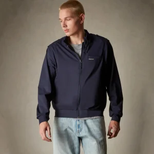 Best Members Only Men's Athletic Club Jacket Navy
