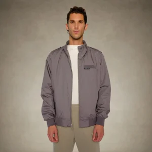 Clearance Members Only Men's Classic Iconic Racer Jacket Grey