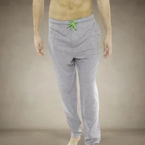 New Members Only Men's Heather Contrast Elastic Sleep Pants - FINAL SALE Grey Green