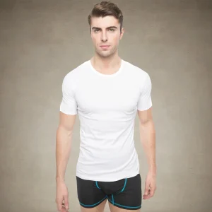 Outlet Members Only Men's 3PK Cotton Crew Neck T-Shirt - - FINAL SALE White