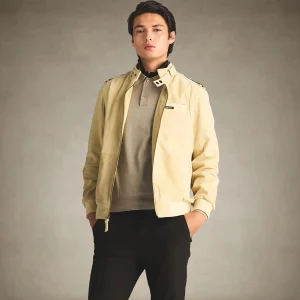 Fashion Members Only Men's Soft Suede Iconic Jacket Chamois