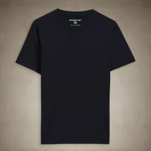 Online Members Only Women's Oversized Crew Neck T-Shirt Navy