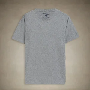 Fashion Members Only Women's Oversized Crew Neck T-Shirt Grey