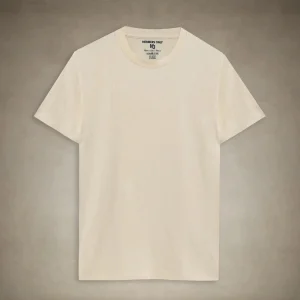 New Members Only Women's Oversized Crew Neck T-Shirt Off-White