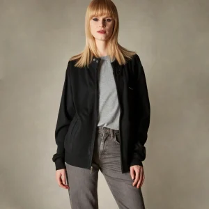 Discount Members Only Women's Oversized Iconic Racer Sweater Black